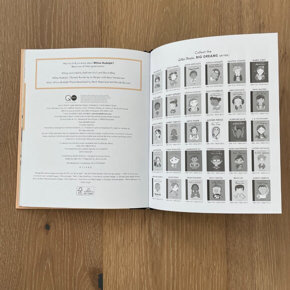 Little People Big Dreams Wilma Rudolph Book 2019 Ma Isabel Sanchez Vegara - Picture 10 of 12